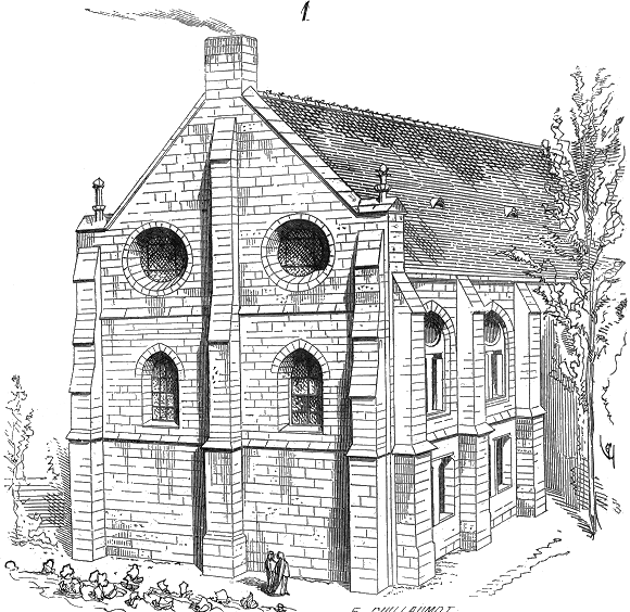 Reconstitution du dortoir de l'abbaye de Chelles au XIIIe sicle